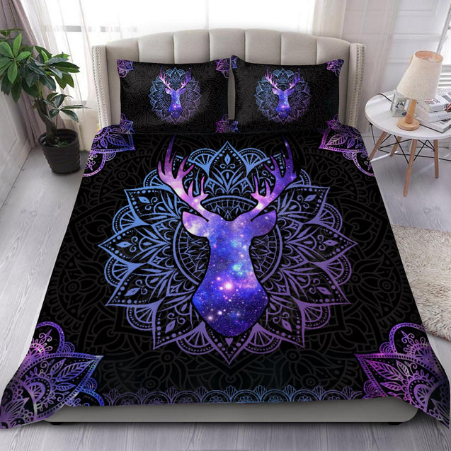 Mandala Deer 3D Bedding Set LAM