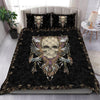 3D Love skull native bedding set QB06102003-Bedding-PL8386-Twin-Vibe Cosy™