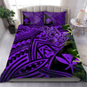 Hawaii Polynesian Purple Bedding Set-ML-ML-US Twin-Vibe Cosy™