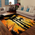 Logger Monster Tree Orange Rug TR1710201