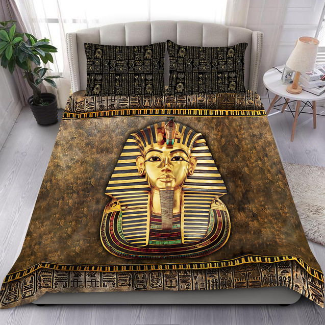 Ancient Egypt Bedding Set JJ08062001-Quilt-MP-Twin-Vibe Cosy™