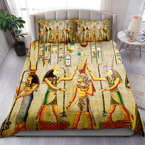 Ancient Egyptian Bedding Set JJ08062006-Bedding-MP-Twin-Vibe Cosy™