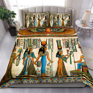 Ancient Egyptian Bedding Set JJ09062002-Bedding-MP-Twin-Vibe Cosy™