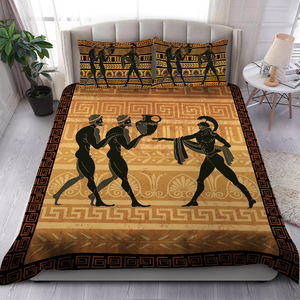 Greek Mythology Warriors Bedding Set JJ26062002-Bedding-MP-Twin-Vibe Cosy™