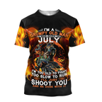 Old man with a gun MH2505201-Apparel-ML-T-Shirt-S-Vibe Cosy™