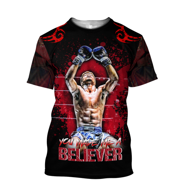 Believer Muaythai Kickboxing 3D Printed MH2105201-Apparel-ML-T-Shirt-S-Vibe Cosy™