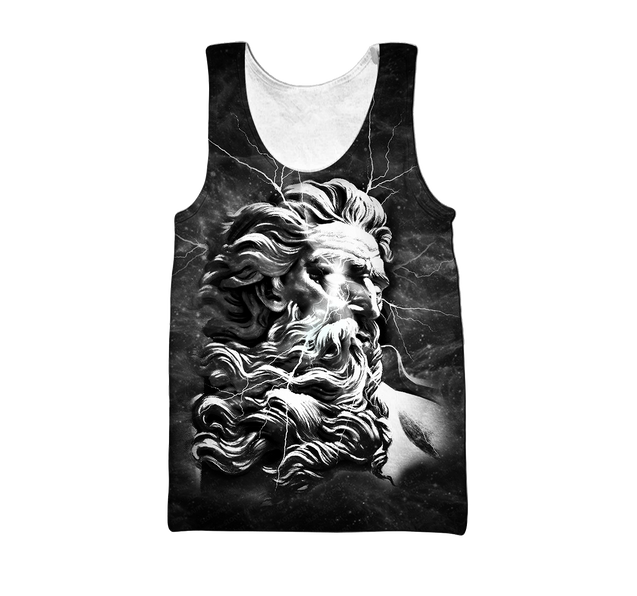 Zeus - King of God 3D Printed MH230520-Apparel-ML-Tank Top-S-Vibe Cosy™