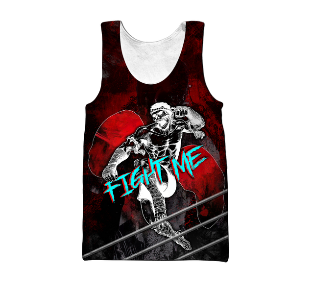 Fight me Muaythai Kickboxing 3D Printed MH200520-Apparel-ML-Tank Top-S-Vibe Cosy™