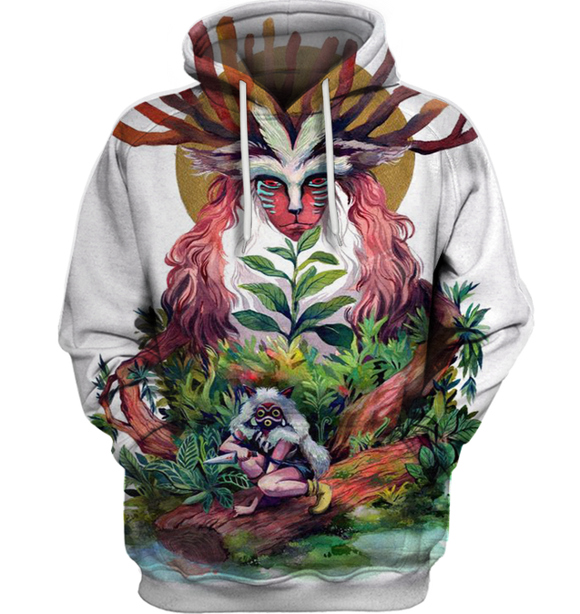 3D All Over Print Mononoke 12 Shirt-Apparel-HbArts-Hoodie-S-Vibe Cosy™