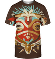 3D All Over Print Mononoke 13 Shirt-Apparel-HbArts-T-Shirt-S-Vibe Cosy™