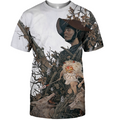 3D All Over Print Mononoke 15 Shirt-Apparel-HbArts-T-Shirt-S-Vibe Cosy™