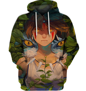 3D All Over Print Mononoke 19 Shirt-Apparel-HbArts-Hoodie-S-Vibe Cosy™