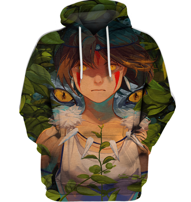 3D All Over Print Mononoke 19 Shirt-Apparel-HbArts-Hoodie-S-Vibe Cosy™