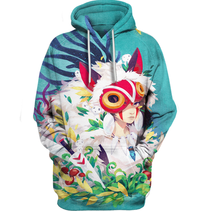 3D All Over Print Mononoke 22 Shirt-Apparel-HbArts-Hoodie-S-Vibe Cosy™