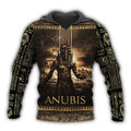 Ancient Egypt Anubis 3D All Over Printed Clothes Hoodie MP030305-Apparel-MP-Hoodie-S-Vibe Cosy™