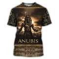 Ancient Egypt Anubis 3D All Over Printed Clothes Hoodie MP030305-Apparel-MP-T-Shirt-S-Vibe Cosy™