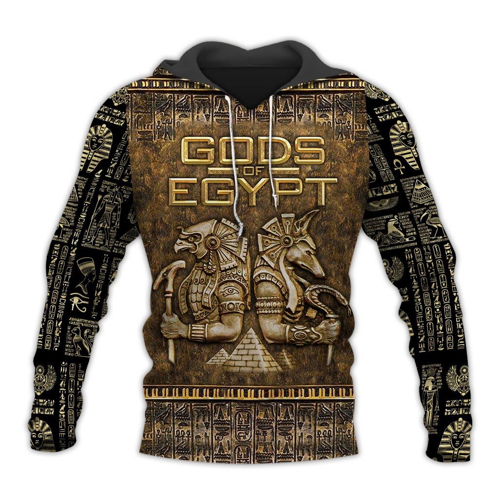 Gods Of Egyt 3D All Over Printed Clothes Hoodie MP030306-Apparel-MP-Hoodie-S-Vibe Cosy™