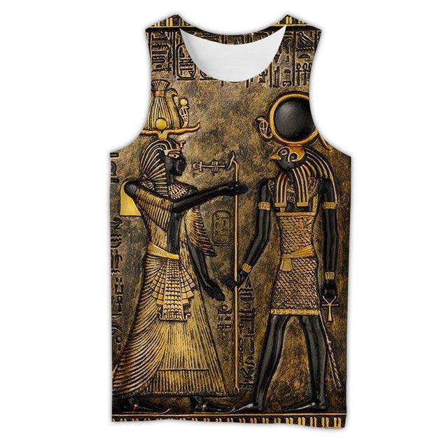 Ancient Egypt Wallpaper 3d All Over Printed Hoodie MP030307-Apparel-MP-Tank Top-S-Vibe Cosy™