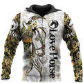 Love Horse Tattoo 3D All Over Printed Shirt Hoodie For Men And Women MP050405-Apparel-MP-Zipped Hoodie-S-Vibe Cosy™