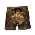 Ancient Egypt Tutankhamun 3D All Over Printed Shirt Hoodie For Men And Women MP1002-Apparel-MP-Shorts-S-Vibe Cosy™