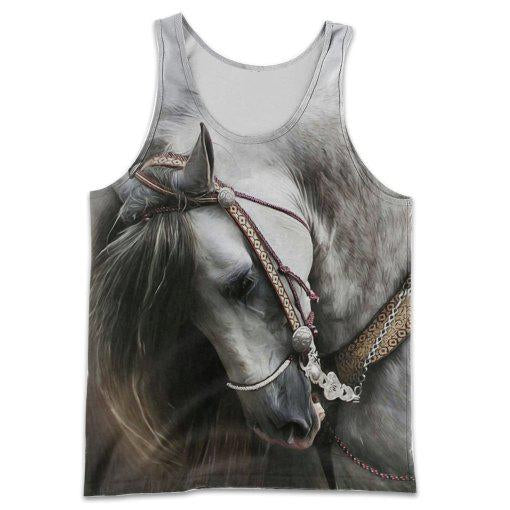 Beautiful Horse 3D All Over Printed Shirts For Men And Women MP130406-Apparel-MP-Tank Top-S-Vibe Cosy™