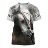 Beautiful Horse 3D All Over Printed Shirts For Men And Women MP130406-Apparel-MP-T-Shirt-S-Vibe Cosy™