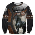 Love Horse 3D All Over Printed Shirts For Men and Women-Apparel-MP-Sweatshirts-S-Vibe Cosy™
