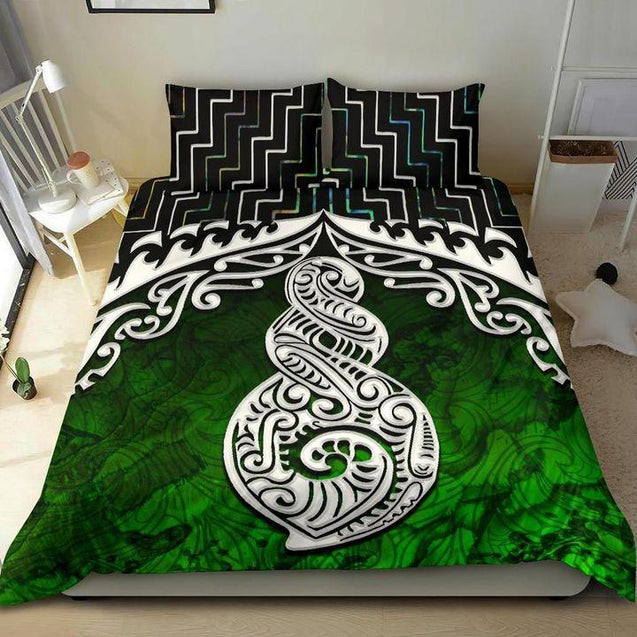 New Zealand Maori Twist Poutama Bedding Set MP13072010