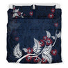 Pohutukawa New Zealand Bedding Set Navy MP13072011