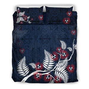 Pohutukawa New Zealand Bedding Set Navy MP13072011