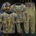 Ancient Egypt Tutankhamun 3D All Over Printed Shirt Hoodie For Men And Women MP18021-Apparel-MP-Hoodie-S-Vibe Cosy™