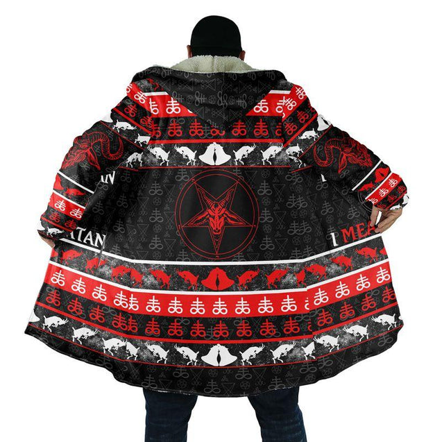 Satanic Tribal 3DAll Over Printed Hoodie Shirts For Men And Women MP180302-Apparel-MP-Coat-S-Vibe Cosy™