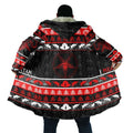 Satanic Tribal 3D All Over Printed Hooded Coat MP180302-Apparel-MP-Coat-S-Vibe Cosy™