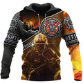 Brave Firefighter 3D All Over Printed Hoodie Shirt MP200304-MP-Hoodie-S-Vibe Cosy™
