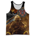 Brave Firefighter 3D All Over Printed Hoodie Shirt MP200304-MP-Tanktop-S-Vibe Cosy™