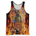 Brave Firefighter 3D All Over Printed Hoodie Shirt MP200306-MP-Tanktop-S-Vibe Cosy™