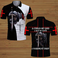 Knight God Jesus 3D All Over Printed Shirt Hoodie For Men And Women MP240304