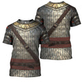 3D All Over Printed Chainmail Knight Medieval Armor Tops MP250201-Apparel-MP-T-Shirt-S-Vibe Cosy™
