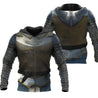 3D All Over Printed Chainmail Knight Medieval Armor Tops MP250202-Apparel-MP-Zipped Hoodie-S-Vibe Cosy™