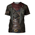 3D All Over Printed Cowboy Armor Hoodie Shirts MP260203-Apparel-MP-T shirt-S-Vibe Cosy™