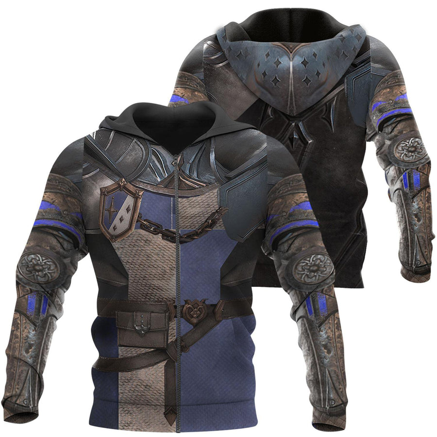 Knight Armor 3D All Over Printed Shirts for Men and Women MP280202-Apparel-P-Hoodie-S-Vibe Cosy™