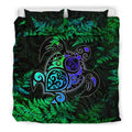 Maori Turtle Bedding Set Silver Paua Shell MP31072001