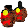 Aboriginal Flag And Pattern 3D All Over Printed Hoodie MP514-Apparel-MP-Hoodie-S-Vibe Cosy™