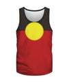 Australia Aboriginal Flag 3D All Over Printed Hoodie Shirts MP628-Apparel-MP-Tank Top-S-Vibe Cosy™