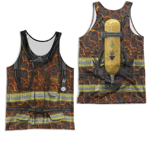 FIRE FIGHTER 3D ALL OVER PRINTED SHIRTS MP789-Apparel-MP-Hoodie-S-Vibe Cosy™