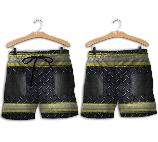 FIRE FIGHTER 3D ALL OVER PRINTED SHIRTS MP791-Apparel-MP-Shorts-S-Vibe Cosy™