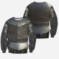 3D All Over Printed Chainmail Knight Medieval Armor Tops MP797-Apparel-MP-Sweatshirts-S-Vibe Cosy™