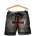 Knight Templar 3D All Over Printed Hoodie Chainmail MP825-Apparel-MP-Shorts-S-Vibe Cosy™
