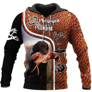 Pheasant Labrador Hunting 3D All Over Printed Shirts MP913-Apparel-MP-Hoodie-S-Vibe Cosy™