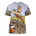 Pheasant hunting 3D printed shirts-Apparel-TT-T-Shirt-S-Vibe Cosy™